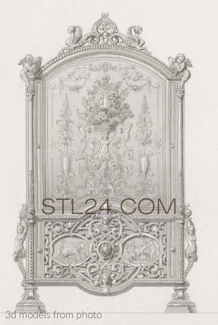 Screens (SCREEN_0052 -  | 3D model 3DSMAX / OBJ / STL) 3D model for CNC machine